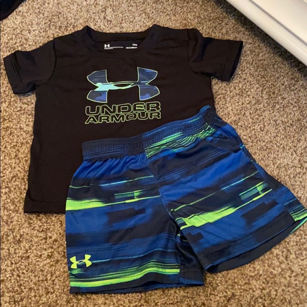 Under Armour toddler short set